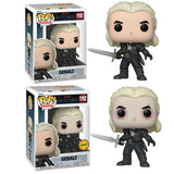 Pack De 6 Unidades - Figura Pop The Witcher Geralt 5 + 1 Chase