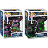 Pack De 6 Unidades - Figura Pop World Of Warcraft Illidan 5 + 1 Chase