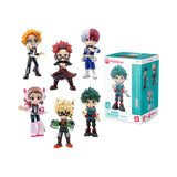 Pack De 6 Unidades - Figura Sorpresa My Hero Academia 9cm Surtido