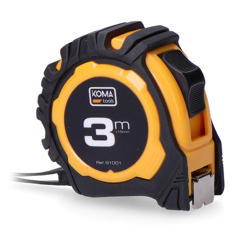 Pack De 6 Unidades - Flexómetro 3m X 16mm Abs Standard Koma Tools
