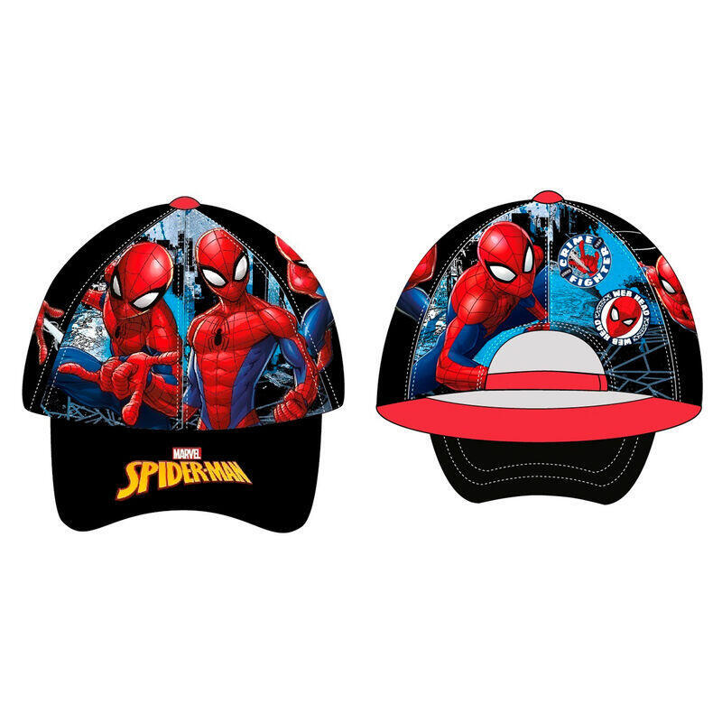 Pack De 6 Unidades - Gorra Spiderman Marvel Full Print