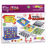 Pack De 6 Unidades - Juegos De Viaje 6 En 1