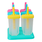 Pack De 6 Unidades - Moldes Para Helados De Hielo Colores Surtidos 6 Uds