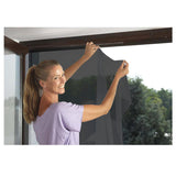 Pack De 6 Unidades - Mosquitera Para Ventanas Con Cierre De Gancho Y Bucle 1 Pieza 130x150cm