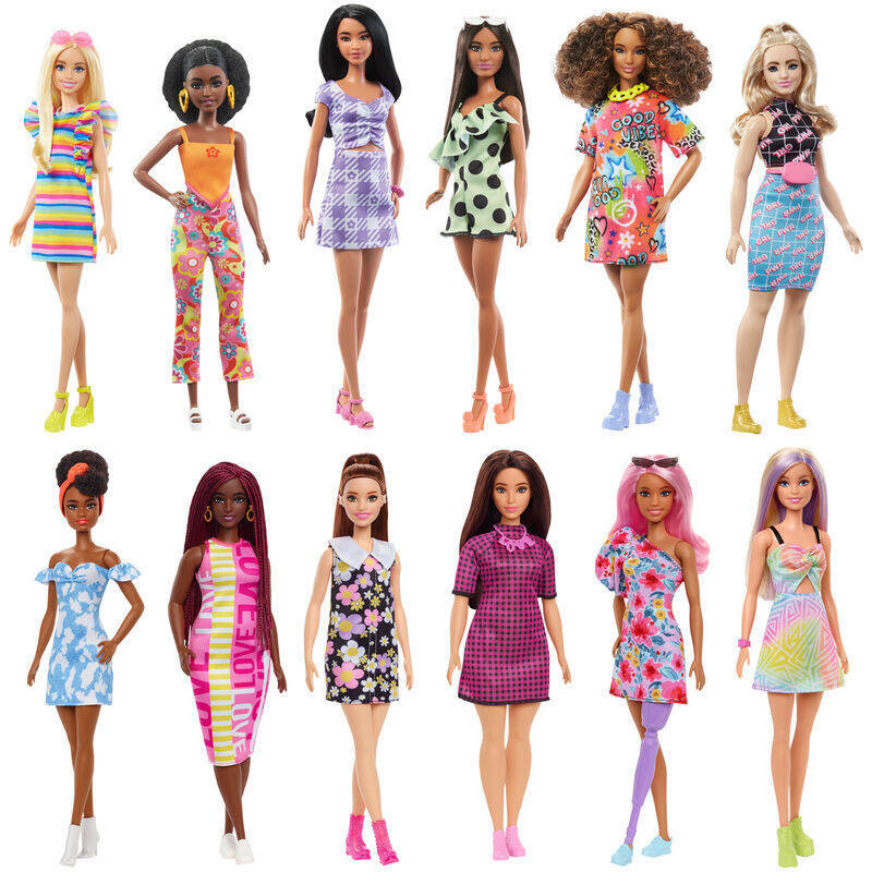 Pack De 6 Unidades - Muñeca Fashionista Surtido