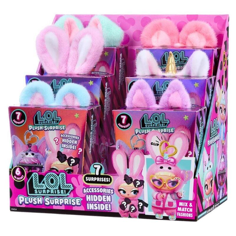Pack De 6 Unidades - Muñeca Fru-Fru Plush L.O.L. Surprise Surtido