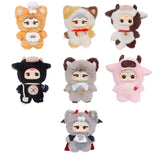 Pack De 6 Unidades - Muñeco Llavero Sorpresa Blind Box Niinoo 17cm Surtido