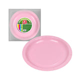Pack De 6 Unidades - Pack Con 10 Unid. Platos Cartón Rosas Baby Ø20cm Best Products Green