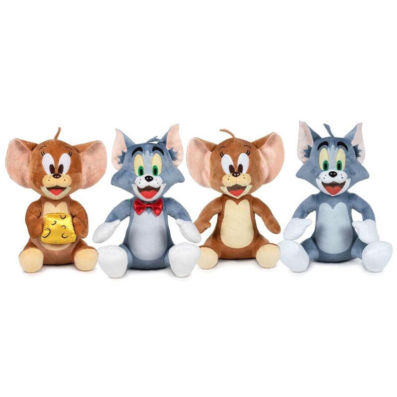 Pack De 6 Unidades - Peluche Tom & Jerry 28cm Surtido