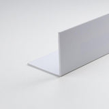 Pack De 6 Unidades - Perfil Bricolaje Ángulo Pvc Blanco Satinado 1000 X 20 X 20 Mm