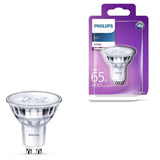Pack De 6 Unidades Philips Gu10 Consumer Led Foco 6.5-65w Par16 3000k 36d Nd Blister