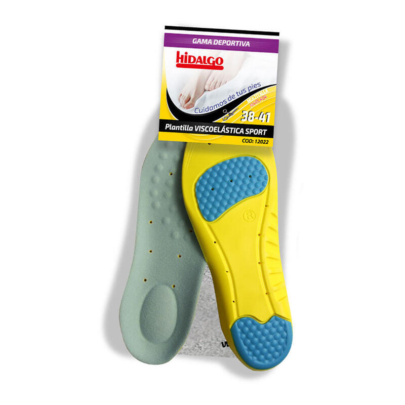 Pack De 6 Unidades - Plantilla Para Calzado Viscoesport T:38-41 Hidalgo