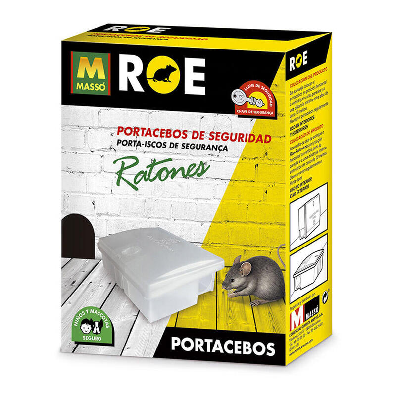 Pack De 6 Unidades - Porta Cebos Para Ratones 231319 Massó