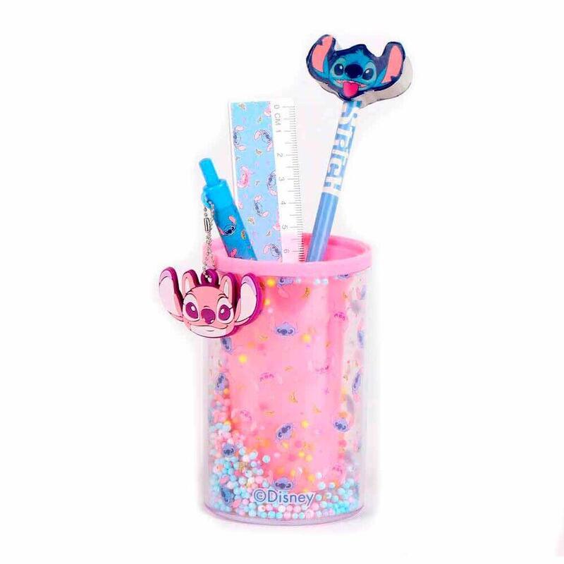 Pack De 6 Unidades - Portalapices Papeleria Stitch Disney