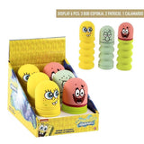 Pack De 6 Unidades - Portatodo Silicona Bob Esponja Surtido