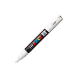 Pack De 6 Unidades Posca Marcador  Pc-1m No Permanente Punta Fina 0.7-1mm Blanco