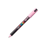 Pack De 6 Unidades Posca Marcador  Pc-1mr No Permanente Punta Extrafina 0.7mm  Rosa Claro