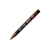 Pack De 6 Unidades Posca Marcador  Pc-3m Punta Cónica 0,9 - 1,3 Mm Marrón