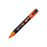 Pack De 6 Unidades Posca Marcador  Pc-5m No Permanente Punta Forma De Bala 1,8 - 2,5 Mm Naranja