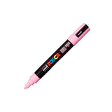 Pack De 6 Unidades Posca Marcador  Pc-5m No Permanente Punta Forma De Bala 1,8 - 2,5 Mm Rosa Claro