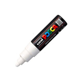 Pack De 6 Unidades Posca Marcador  Pc-7m No Permanente Punta Forma De Bala  4,5-5,5mm Blanco