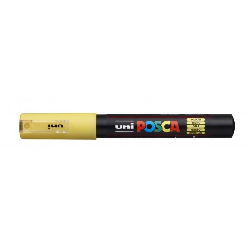 Pack De 6 Unidades Posca Pc-1m Marcador De Pintura - Punta De Poliester Conica 0.7mm - Tinta Base Al Agua - Resistente