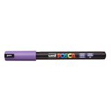 Pack De 6 Unidades Posca Pc-1mr Marcador De Pintura - Punta Roller 0.7mm - Tinta Base Al Agua - No Permanente -