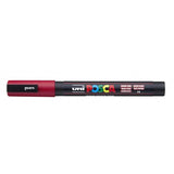 Pack De 6 Unidades Posca Pc-3m Marcador De Pintura - Punta Conica 0.9-1.3mm - Tinta Base Al Agua - Resistente A La Luz