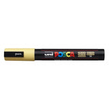 Pack De 6 Unidades Posca Pc-5m Marcador De Pintura - Punta De Poliester 1.8-2.5mm - Tinta Base Al Agua - Resistente A