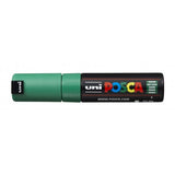 Pack De 6 Unidades Posca Pc-8k Marcador De Pintura Base Al Agua - Punta Biselada Acrilica 8mm - Linea Gruesa -