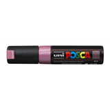 Pack De 6 Unidades Posca Pc-8k Marcador De Pintura - Punta Biselada Acrilica 8mm - Tinta Base Al Agua - Resistente A La
