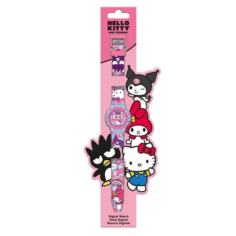 Pack De 6 Unidades - Reloj Digital Hello Kitty And Friends