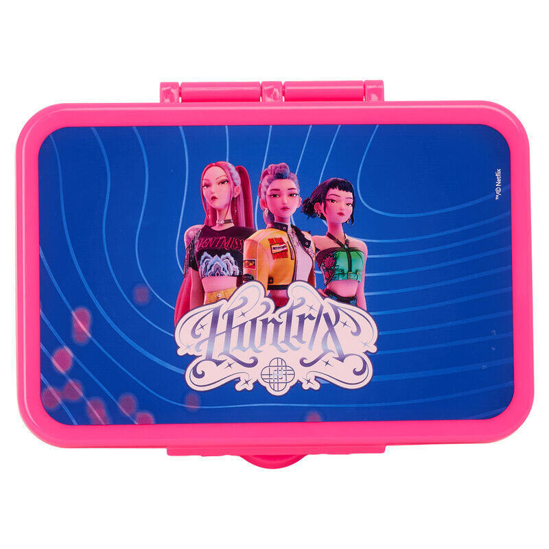 Pack De 6 Unidades Sandwichera Stationery Kpop Demon Hunters 850ml