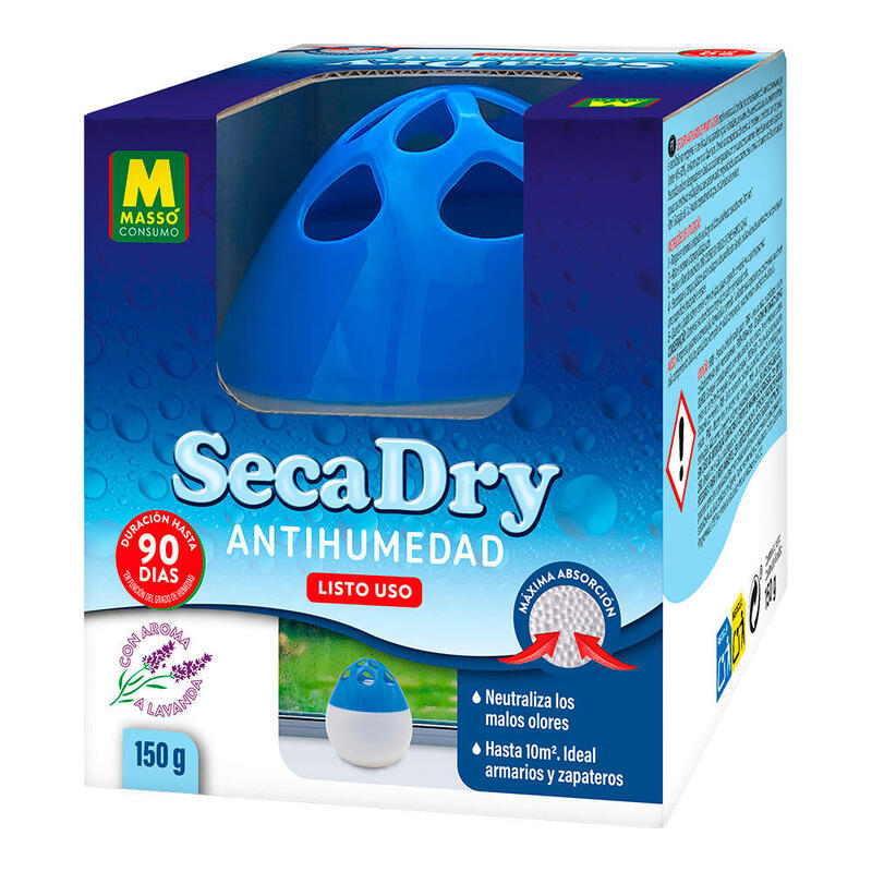 Pack De 6 Unidades - Secadry Antihumedad Listo Para Su Uso 150 G