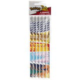 Pack De 6 Unidades - Set 6 Lapices Pokemon