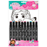 Pack De 6 Unidades - Set Colorear Numeros La Casa De Muñecas De Gabby