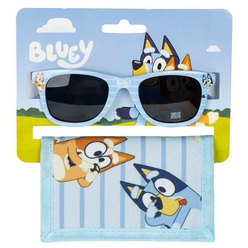 Pack De 6 Unidades - Set Gafas Sol + Cartera Bluey