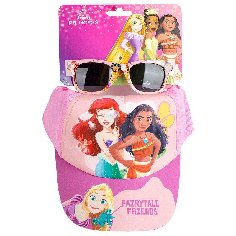 Pack De 6 Unidades - Set Gorra + Gafas Sol Princess Disney