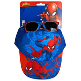 Pack De 6 Unidades - Set Gorra + Gafas Sol Spiderman Marvel