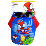 Pack De 6 Unidades - Set Gorra + Gafas Sol Spidey Marvel