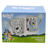 Pack De 6 Unidades - Taza Para Pintar Bluey