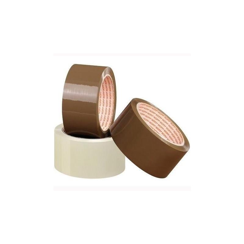 Pack De 6 Unidades Tesa Cinta De Embalaje Nopi Rollo 66mx48mm Pp Marrón