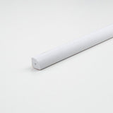 Pack De 6 Unidades - Tubo Cuarto De Caña Pvc Blanco Satinado 1000 X 14 X 14 Mm
