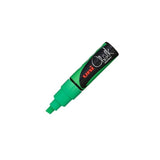 Pack De 6 Unidades Uniball Marcador De Tiza Liquida Chalk Pwe-8k Verde Fluor