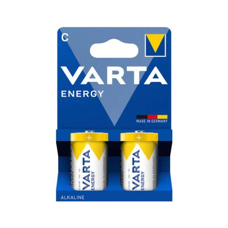 Pack De 6 Unidades Varta Energy Pila Alcalina C Lr14 Blister*2
