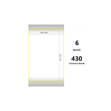 Pack De 6 Unidades White 102x152mm 430 Et/Rotolo Z-2000d 4x6x1 Core 6 Rolls