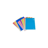 Pack De 8 Unidades Ancor Classic Stripes Cuaderno Espiral Tamaño Folio Cuadriculado 4x4mm - 80 Hojas 90gr - Tapa De