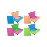 Pack De 8 Unidades Bismark Carpeta Para Proyectos - Lomo De 30mm - Fabricada En Carton - Cierre Con Gomas - Colores