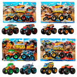 Pack De 8 Unidades - Blister 2 Coches Demolicion Monster Trucks Hot Wheels Surtido
