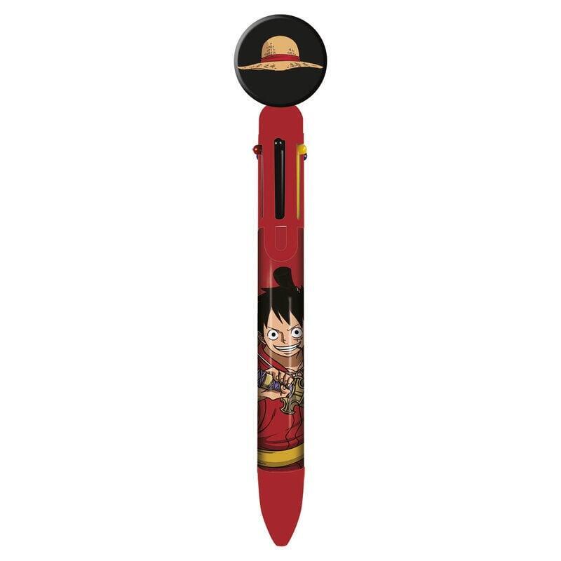 Pack De 8 Unidades - Boligrafo 6 Colores One Piece